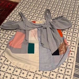 Maeve off the shoulder top from Anthropology